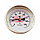 Термометр 0-150C биметаллический торцевой в комплекте с гильзой 100мм, фото 2