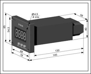 Тахометр S3000 ОПТОМ - фото 1 - id-p188005818