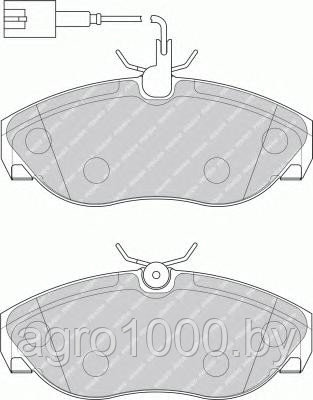 КОЛОДКИ ТОРМОЗНЫЕ ДИСКОВЫЕ FDB1396VR DN