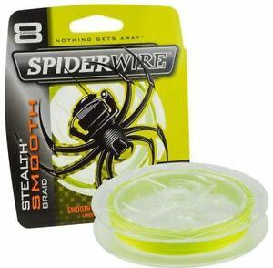 Плетенка Spiderwire Stealth Smooth 8 Yellow 150м 0,30мм/ 75lb - фото 1 - id-p188011272