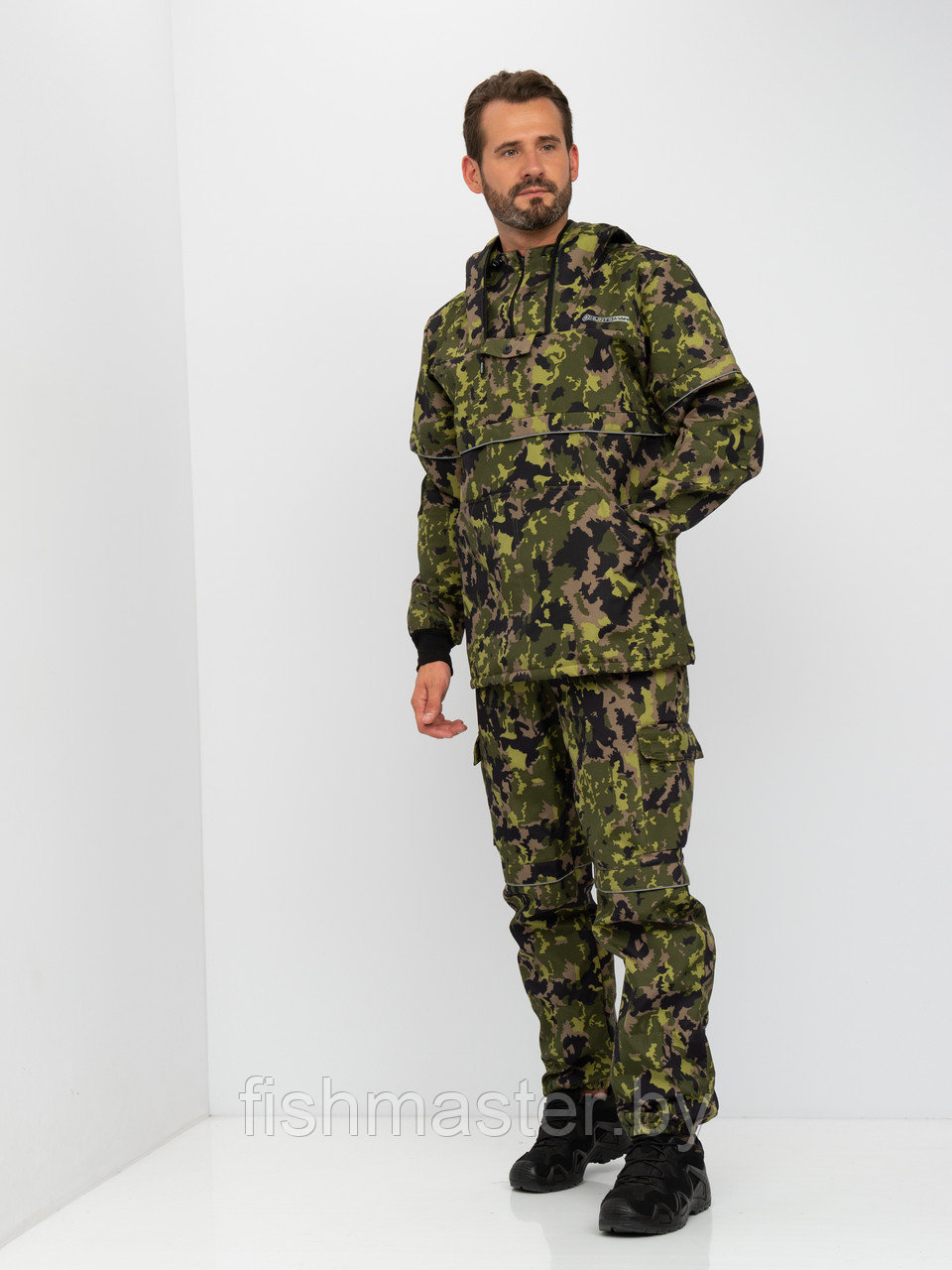Костюм демисезонный HUNTSMAN Антигнус Люкс -5°C ткань смесовая/Рип-Стоп цвет