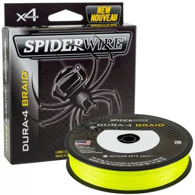 Плетенка SpiderWire Dura-4 0.17мм 150 м Yellow - фото 1 - id-p188011687
