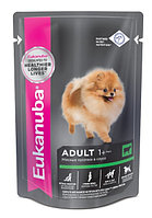 Влажный корм для собак Eukanuba Adult All Breed (говядина в соусе) 100 гр