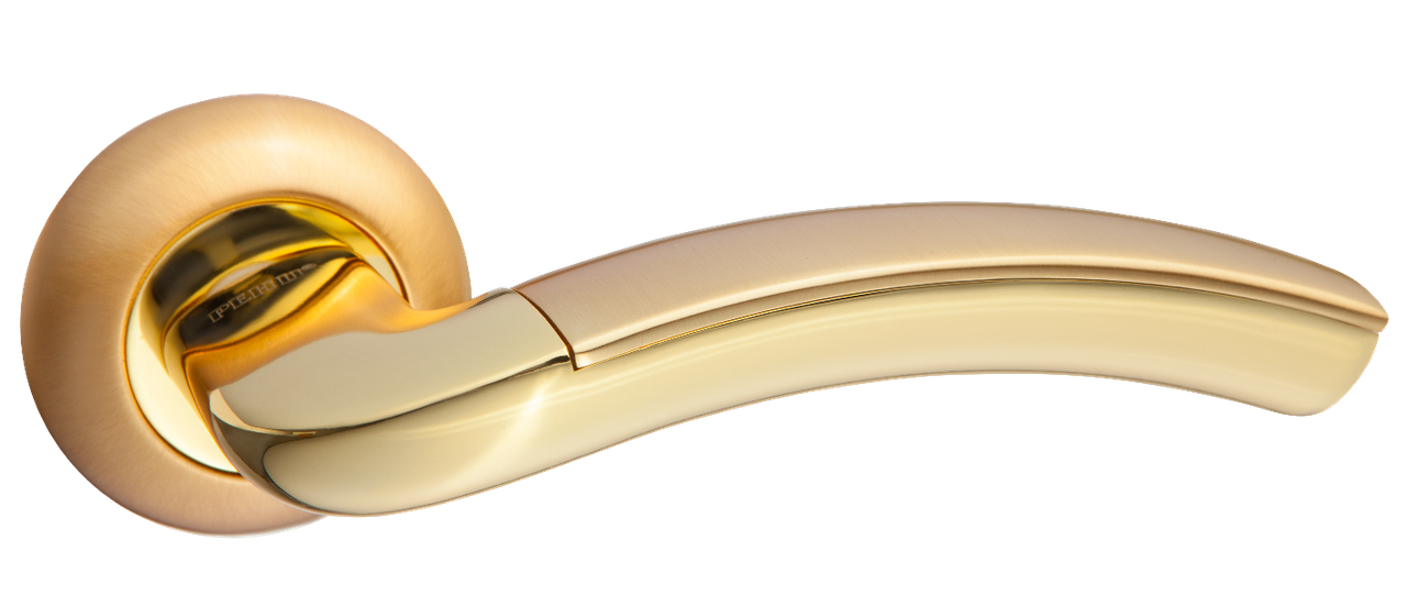 Дверная ручка VERONI - N 23 GP/BSB Золото / Матовое золото - фото 1 - id-p188016265