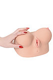 Мастурбатор реалистичный Juliana Breast с вибрацией и ротацией, телесный, 20 см, фото 5