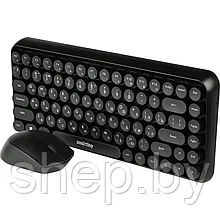 Беспроводной комплект клавиатура + мышь Smartbuy SBC-626376AG-K цвет: черный