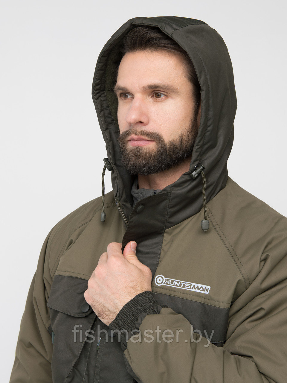 Костюм демисезонный HUNTSMAN Таймень -15°C ткань Breathable цвет Хаки, 44-46/170 - фото 6 - id-p188019062