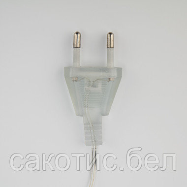Гирлянда «Сосульки» 1,5х0,25 м, прозрачный провод, теплый белый цвет свечения - фото 5 - id-p188028281