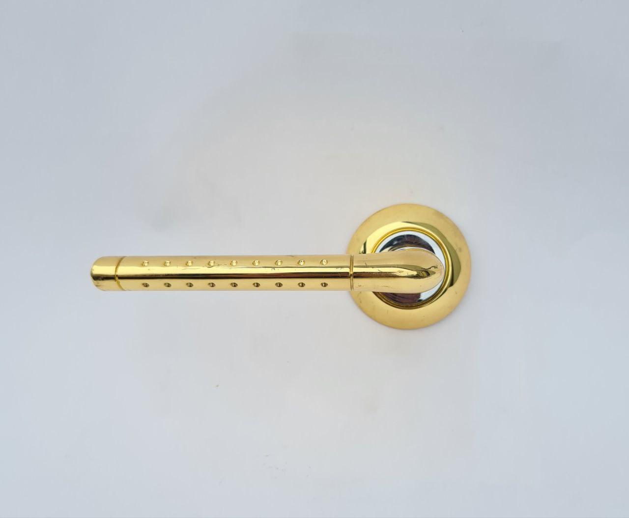 Дверная ручка VERONI - N 101 BSB Матовое золото / Хром - фото 5 - id-p188016624