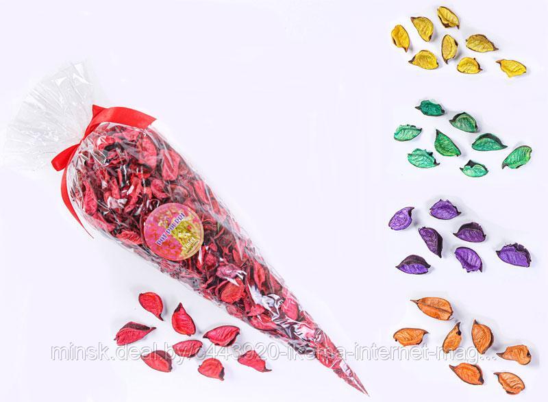 Декоративное украшение из сухоцветов "Лепестки" 35 см., цв. Розовый (921-LL) - фото 2 - id-p188037677