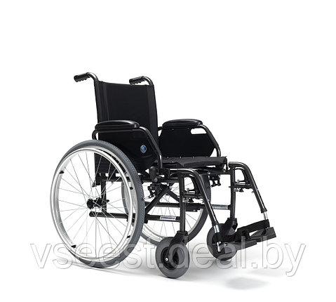 Инвалидная коляска для взрослых Jazz S50 Vermeiren (Сидение 48 см., надувные колеса), фото 2