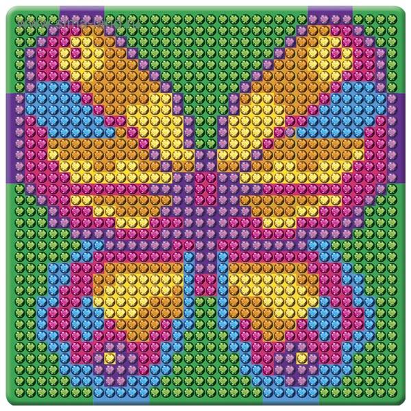 Алмазная мозаика для детей Школа талантов Бабочка - фото 3 - id-p188039798