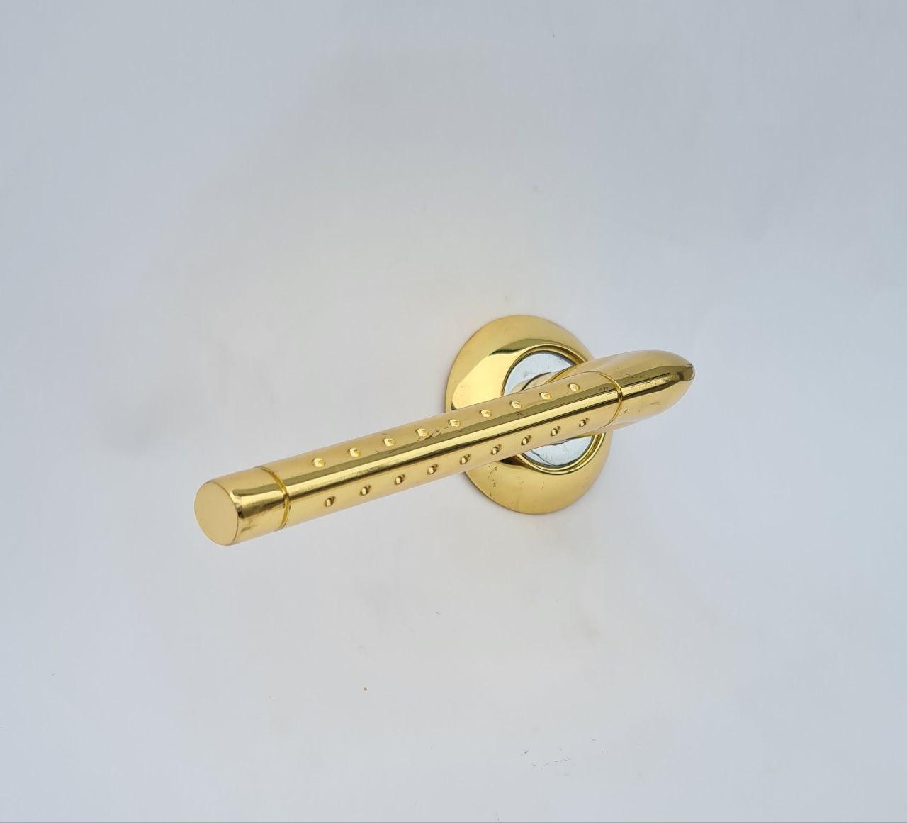 Дверная ручка VERONI - N 101 GP Золото глянец / Хром - фото 2 - id-p188043252