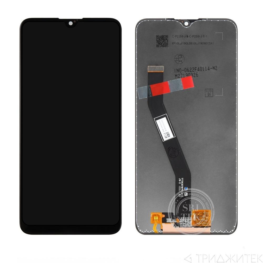 Дисплей для Xiaomi Redmi 8, 8A в сборе с тачскрином, черный