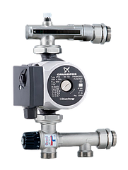 Смесительный узел для теплого пола Barberi с насосом Grundfos UPSO 25-65
