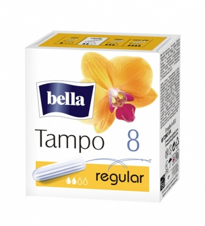 Тампоны женские гигиенические Tampo Bella Regular Premium Comfort, 8 шт