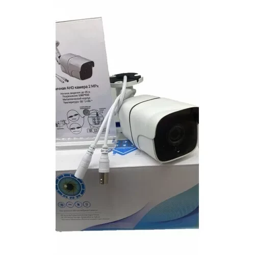 Уличная камера видеонаблюдения AHD 2MPx 1080P - фото 2 - id-p188051327
