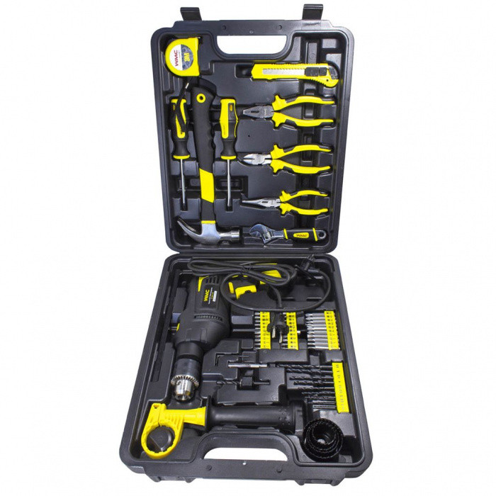 Набор инструментов с дрелью электрической WMC Tools 1059 - фото 1 - id-p188061116