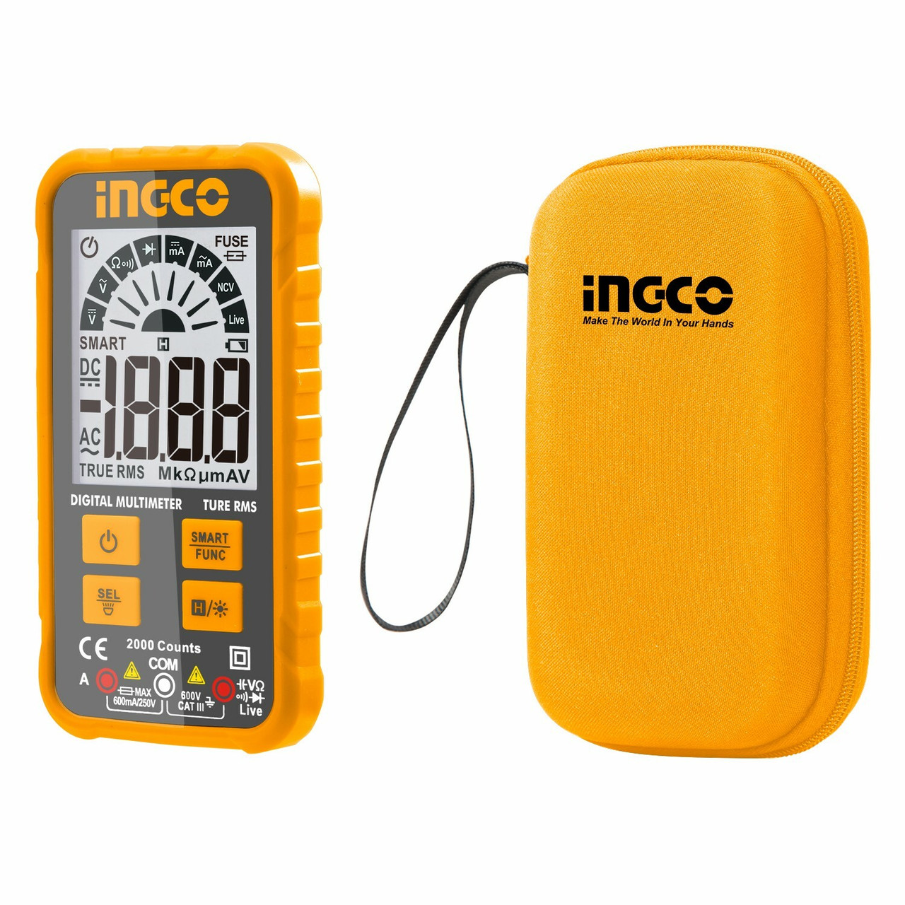 Мультиметр цифровой INGCO (DM6001)