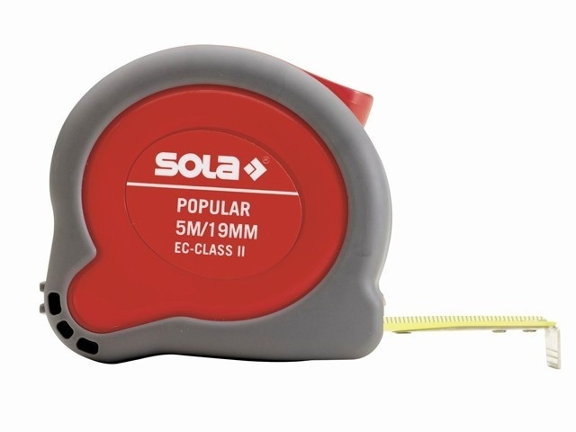 Рулетка Sola Popular PP 3m - фото 1 - id-p188061449