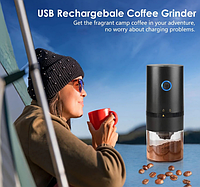 Кофемолка портативная Electric Coffee Grinder для дома и путешествий, USB