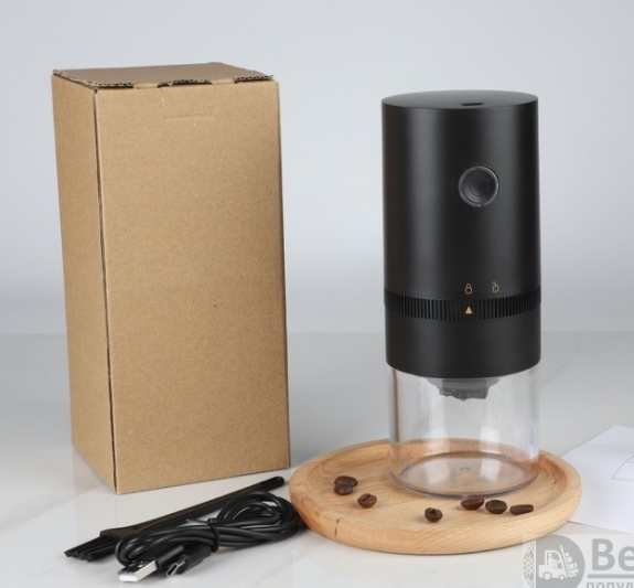 Кофемолка портативная Electric Coffee Grinder для дома и путешествий, USB - фото 8 - id-p188067936