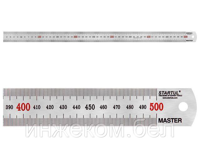 Линейка измерительная 500мм STARTUL MASTER (ST3500-050) (быт.)