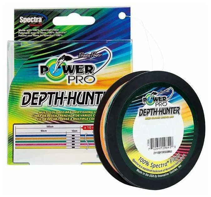 Плетеный шнур Power Pro Depth-Hunter 200м - фото 1 - id-p188069516