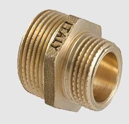 Ниппель НН 3/4" х 1/2" TDM Brass