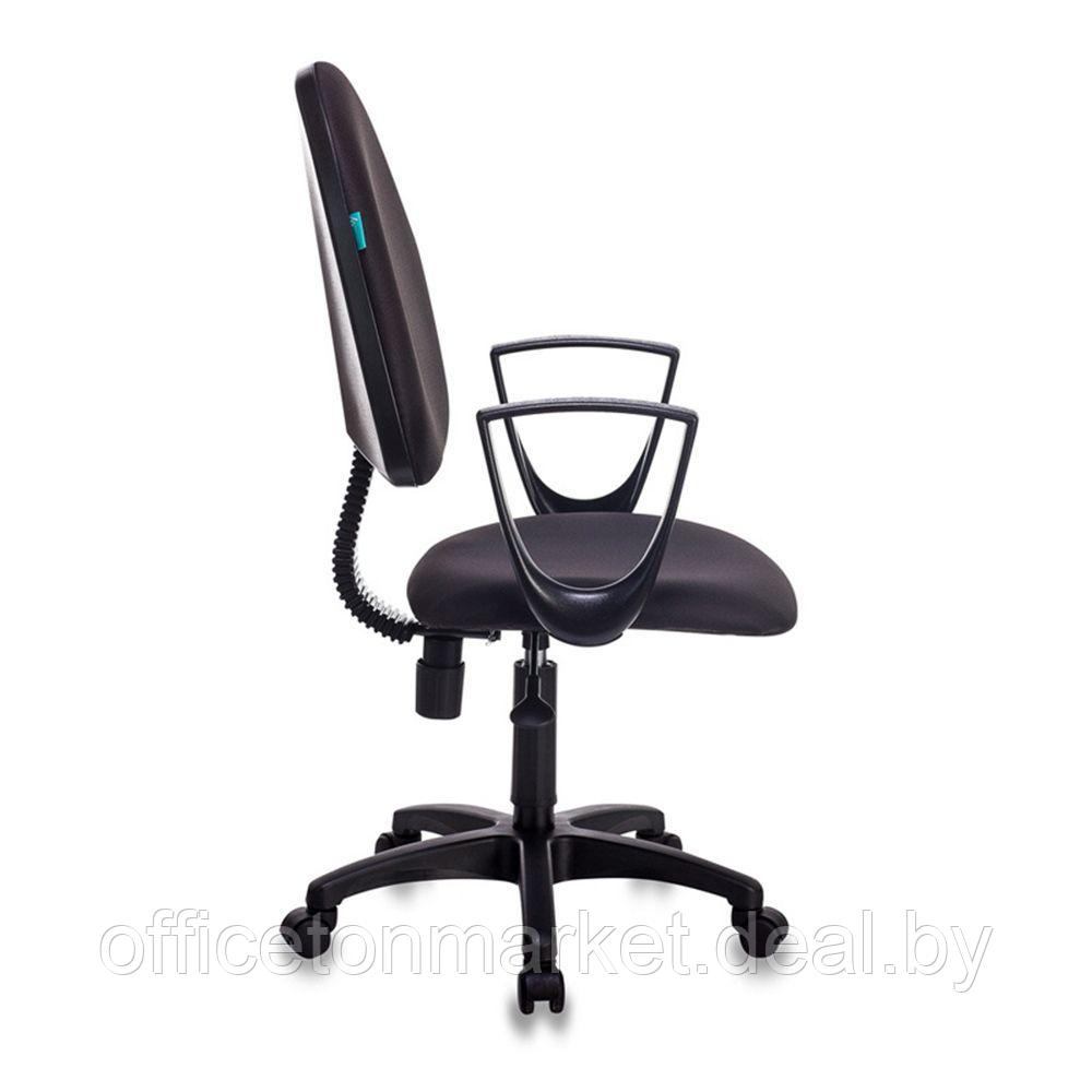 Кресло для персонала "Бюрократ CH-1300N Престиж", ткань, пластик, черный - фото 3 - id-p137215190