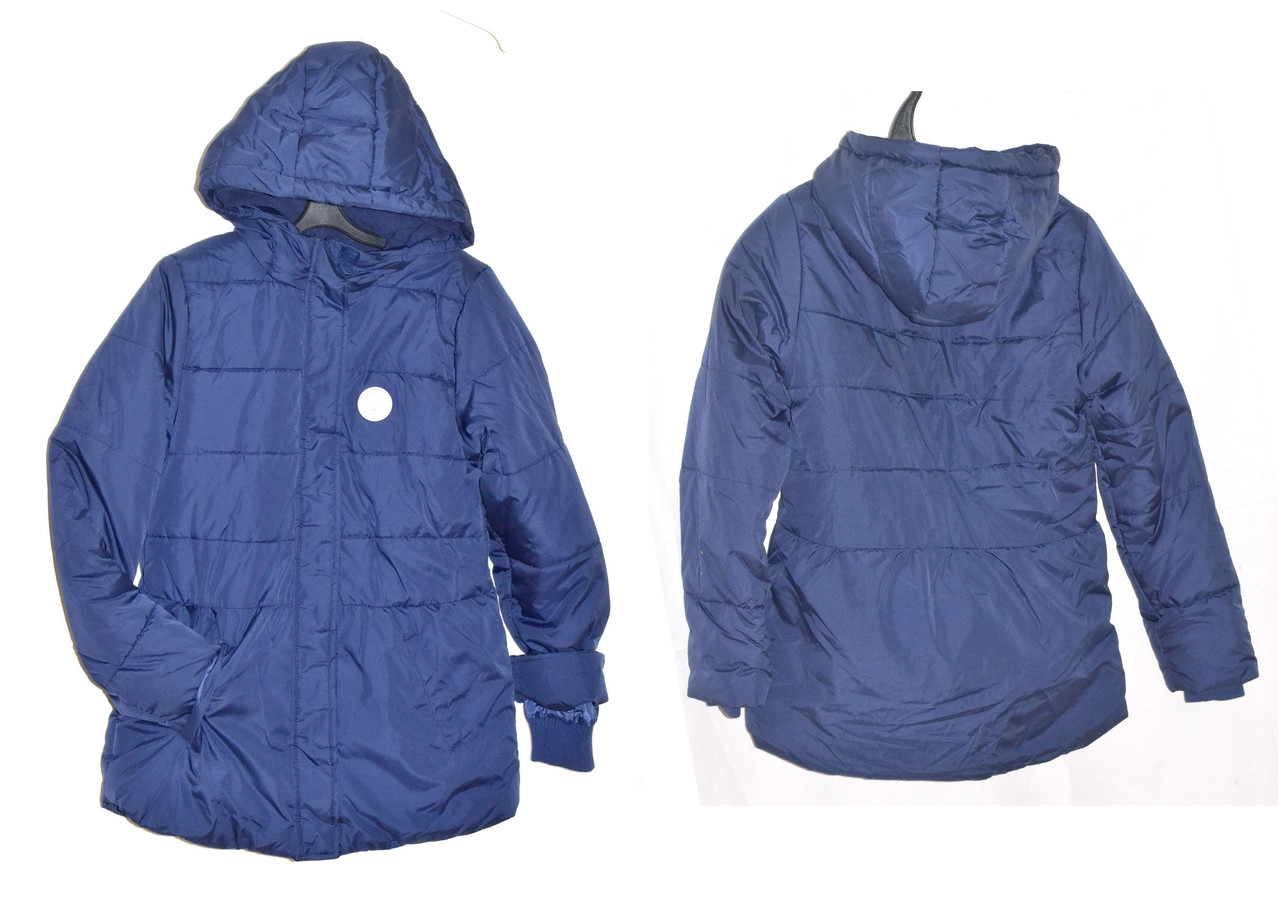 Куртка зимняя темно-синяя на рост 164 см Cool Club - фото 1 - id-p188073878