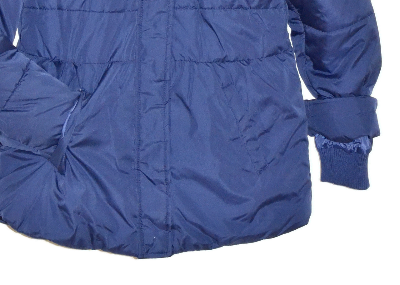Куртка зимняя темно-синяя на рост 164 см Cool Club - фото 6 - id-p188073878