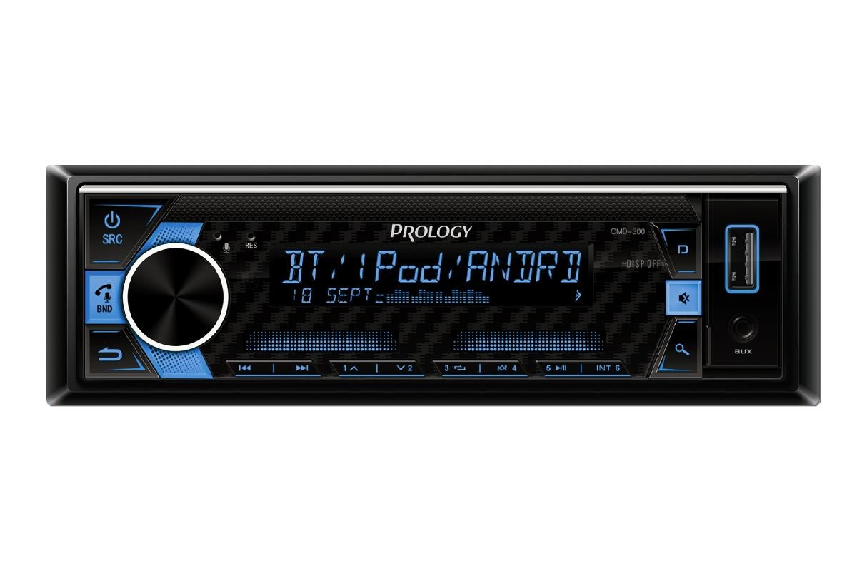 Автомагнитола PROLOGY CMD-300 FM/USB/BT ресивер с DSP процессором - фото 1 - id-p188074079