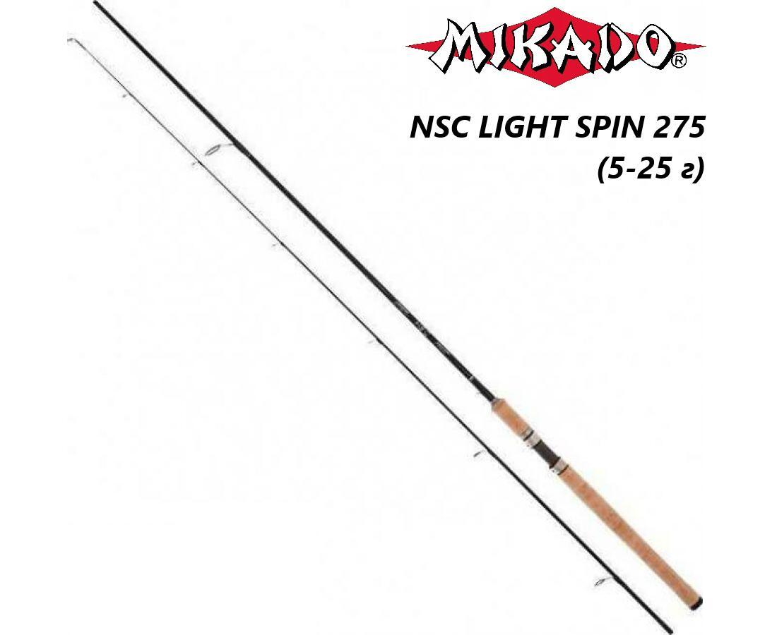 Спиннинг Mikado NSC LIGHT SPIN 275 up to 5-25g - фото 1 - id-p188075118