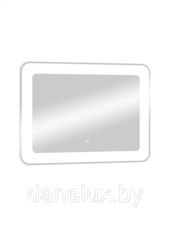 Зеркало с подсветкой Континент Velvette LED 90х70 - фото 2 - id-p187410649
