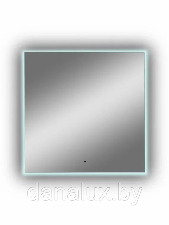 Зеркало с подсветкой Континент Trezhe LED 100х100 ореольная холодная подсветка и бесконтактный сенсор - фото 3 - id-p187410681