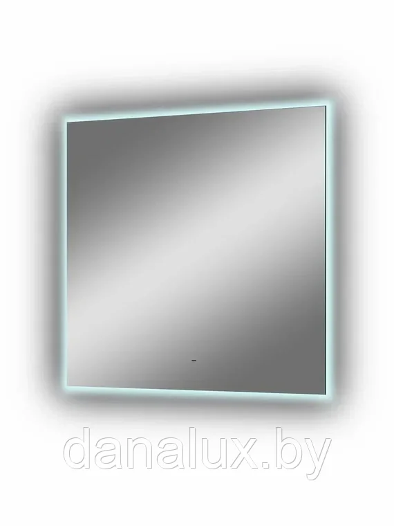 Зеркало с подсветкой Континент Trezhe LED 100х100 ореольная холодная подсветка и бесконтактный сенсор - фото 5 - id-p187410681
