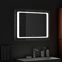 Зеркало с подсветкой Континент Quattro LED 80х60