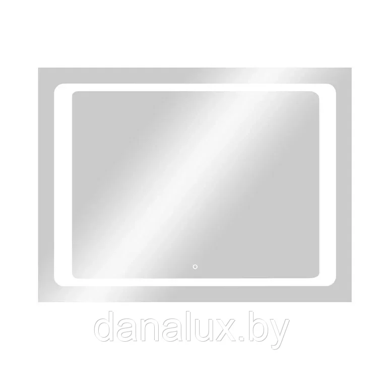Зеркало с подсветкой Континент Quattro LED 90х70 - фото 5 - id-p187410696
