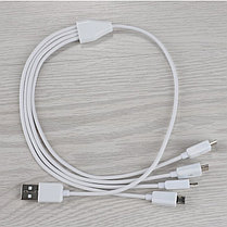 Кабель разветвитель 4 в 1 Micro USB, фото 2