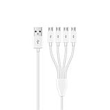 Кабель разветвитель 4 в 1 Micro USB, фото 2