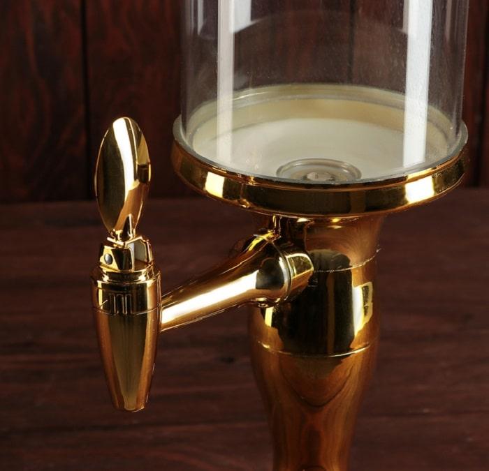 Диспенсер для пива «Башня Голд» с подсветкой и охлаждением - фото 2 - id-p188075966