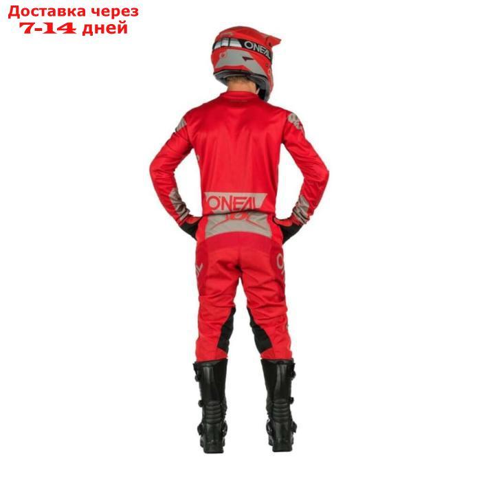 Джерси O NEAL Matrix Ridewear, мужской, размер S, цвет красный - фото 4 - id-p187969386