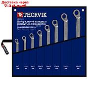 Набор ключей ORWS008 Thorvik 52019, накидных, 75°, в сумке, 6-27 мм, 8 предметов