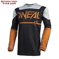 Джерси O NEAL Hardwear Surge, мужской, размер XL, цвет черный/коричневый