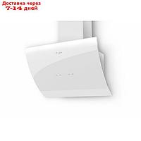 Вытяжка Lex Plaza 600 White , наклонная, 1100 м3/ч, 3 скорости, 60 см, белая