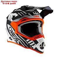 Шлем кроссовый O NEAL 2Series SPYDE 2.0 цвет черный/белый, размер S