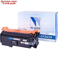 Картридж NVP NV-CE263A, для HP LaserJet Color, 11000k, совместимый, пурпурный