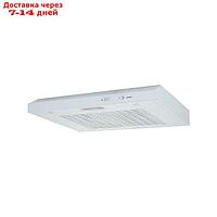 Вытяжка Jetair LIGHT WH/F/50, плоская, 350 м3/ч, 3 скорости, 50 см, белая