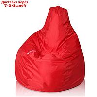 Кресло-мешок "Капля", d100/h140, цвет красный